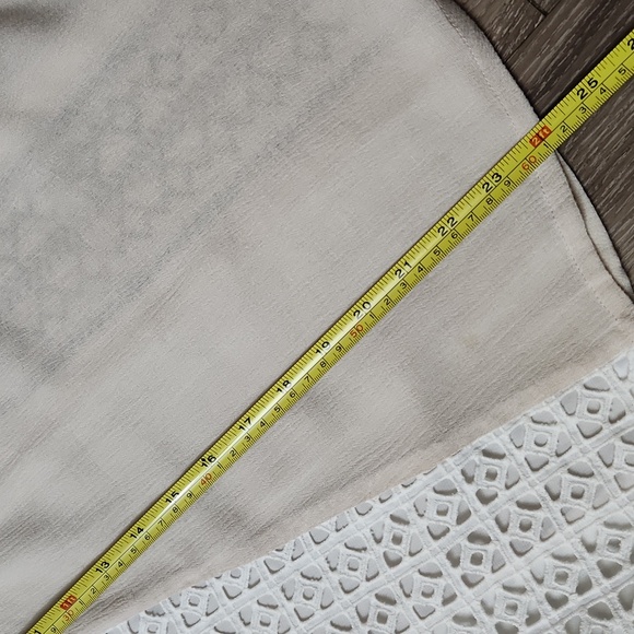 Miss Me Lightweight Gauze Tank Top Laser Cut Inserts Women's Large - Picture 16 of 16